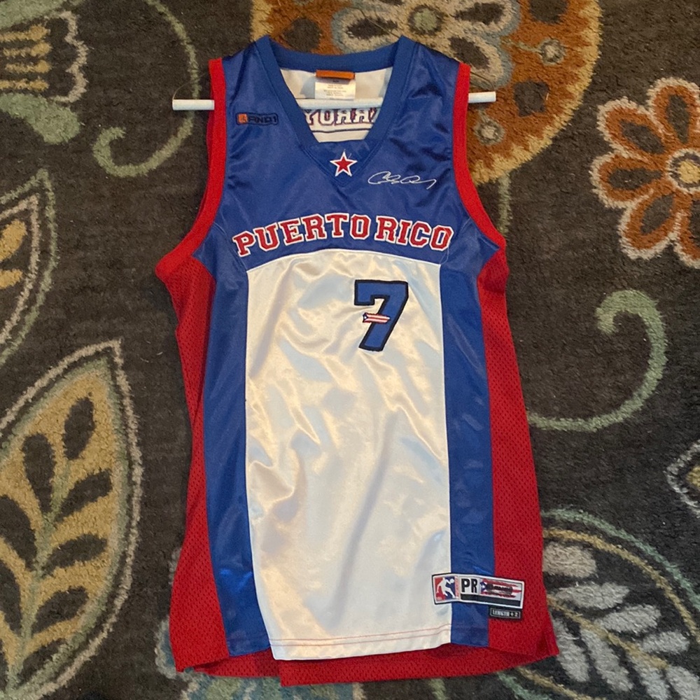 Carlos Arroyo Puerto Rico Jersey